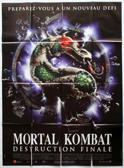 Mortal Kombat 2 Annihilation Movie Poster (11 x 17) - Item # MOV210810