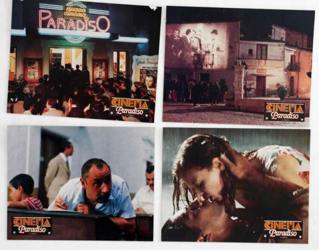8 Movie Stills From Cinema Paradiso 1988